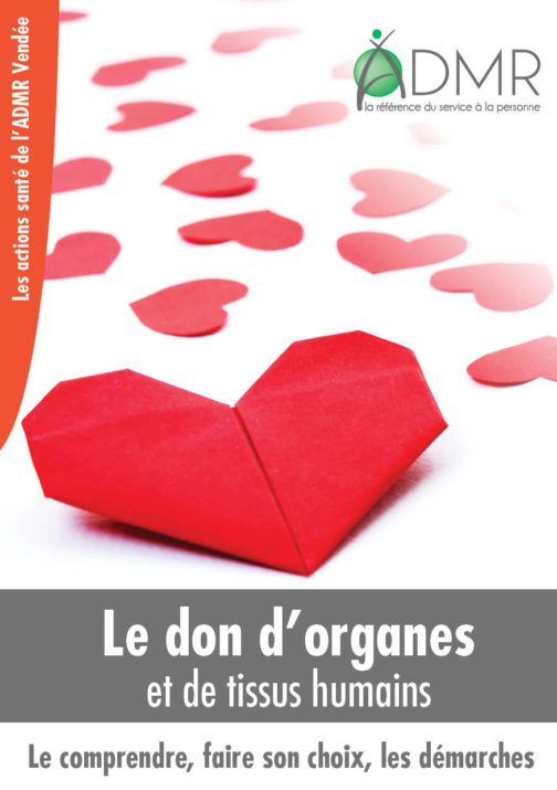 Livret Don d'organe (2018) - Réf. 85-054