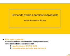 Demande de financement CAVIMAC individuelle – Réf. 85-215