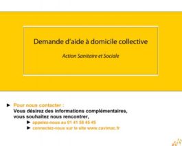 Demande de financement CAVIMAC collective – Réf. 85-216