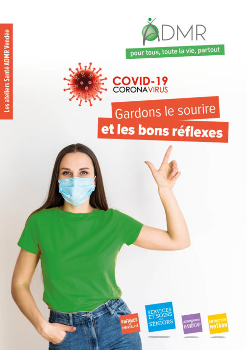 Livret Covid-19 : gardons le sourire et les bons réflexes - Réf.85-931