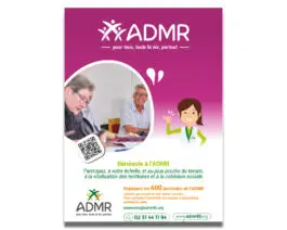 Affiche ADMR Solidaire – format A3 – réf 85-177