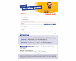 Flyer Prime Nouveau Client- réf 85-026