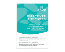 Dépliant Directives Anticipées (2024)  – Réf. 85-068