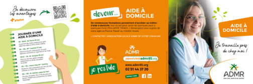 Dépliant métier - aide à domicile - Réf.85-231 (2025)