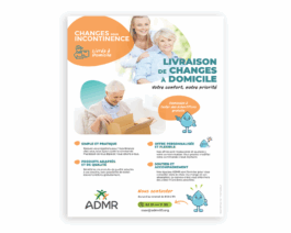 Affiche A3 Livraison de changes à domicile – réf : 85-056 (2025)