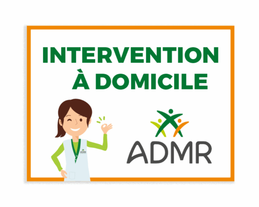Stickers repositionnables "Intervention à domicile" – Réf.85-120 (2025)